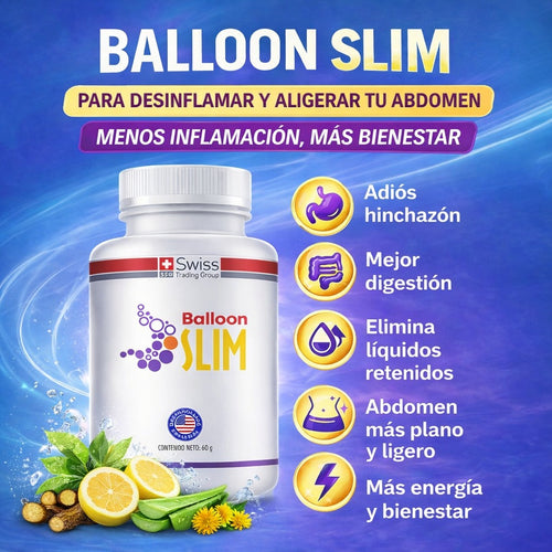 Suplemento para adelgazar - Balloon Slim (120 Cápsulas)